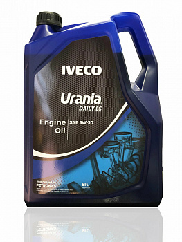 Масло моторное  URANIA DAILY LS EURO-5 5W30 C2 (200 л.) син. 2041956075429